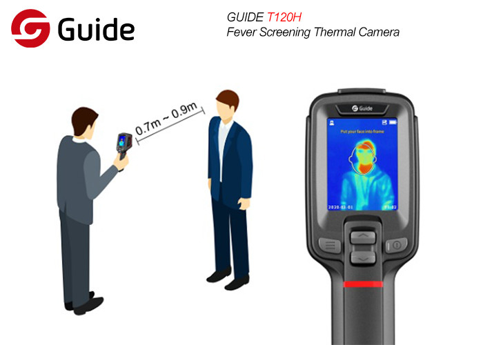 Termômetro Handheld IP54 da imagiologia térmica do IR com função do alarme