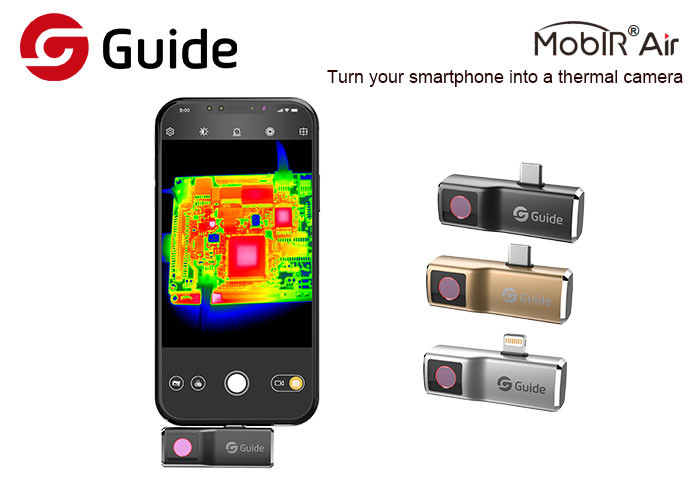 Plug and play do FCC câmera térmica do iPhone de um FOV de 50 graus